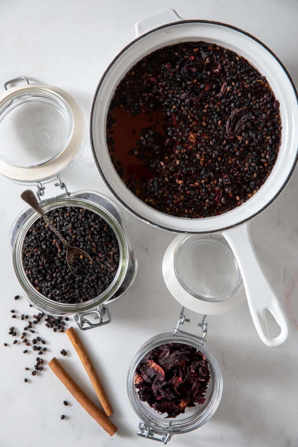 Elderberry Tea The Harvest Kitchen