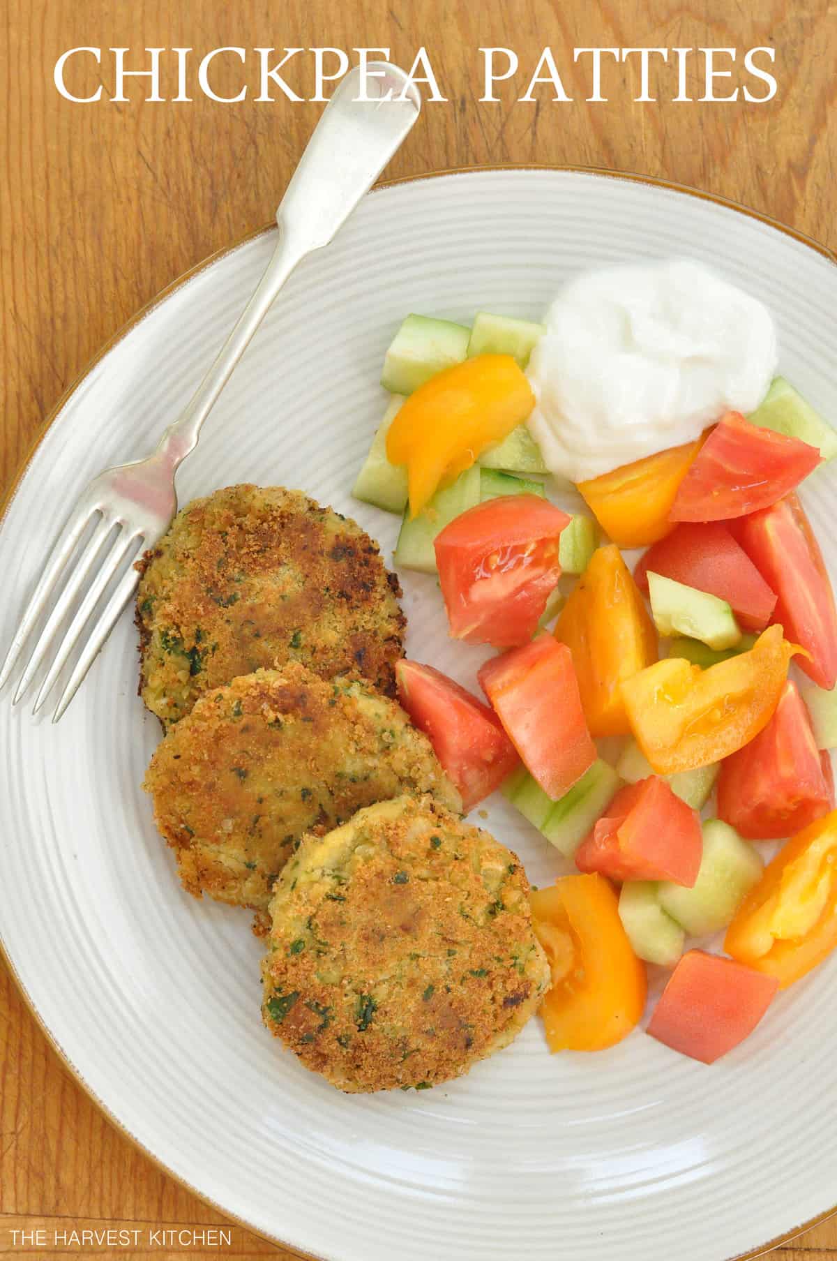 Easy Chickpea Patties