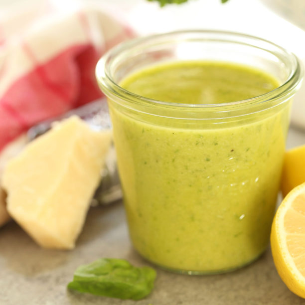 Lemon Basil Vinaigrette - The Harvest Kitchen