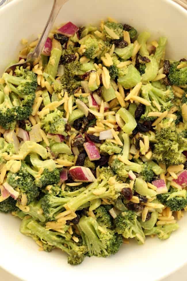 Easy Broccoli Salad - The Harvest Kitchen