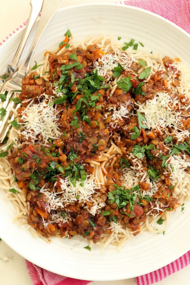  Lentil  Bolognese  Sauce The Harvest Kitchen 