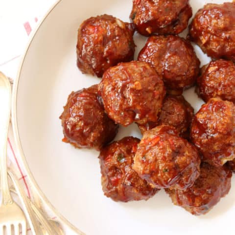 Best Ever Barbecue Meatloaf Meatballs - The Harvest Kitchen