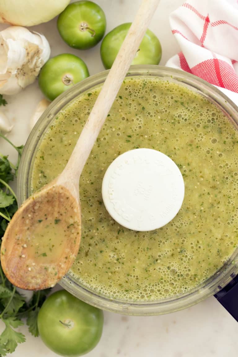 Easy Homemade Salsa Verde Recipe The Harvest Kitchen