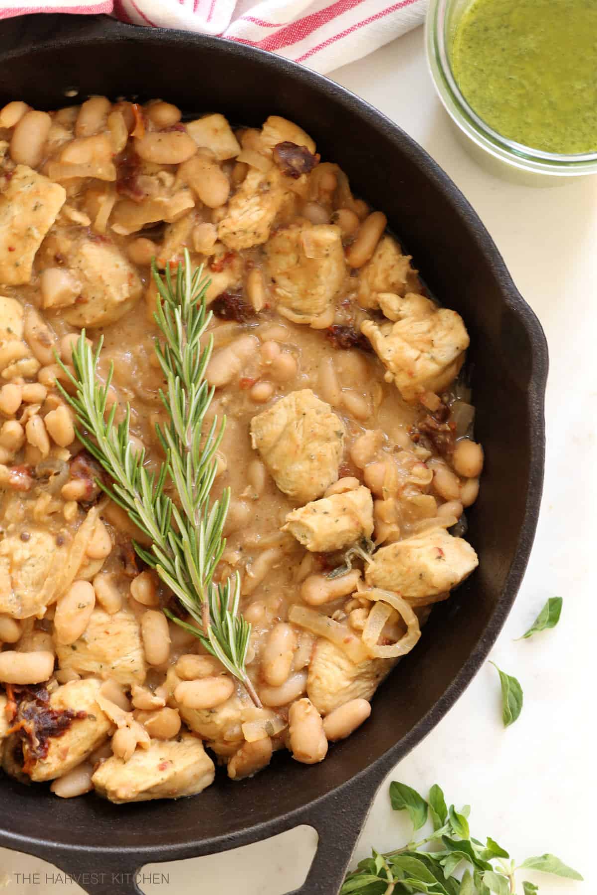 Tuscan Chicken With White Beans 9873