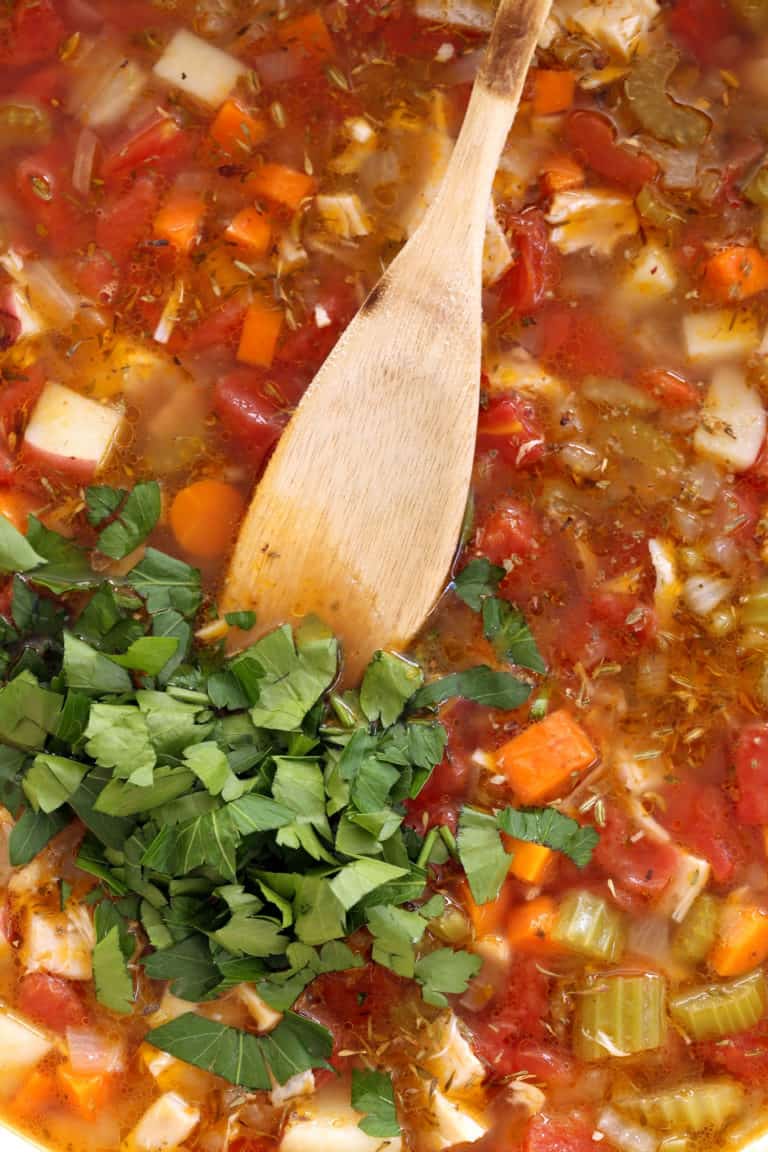 Italian Chicken Vegetable Soup The Harvest Kitchen