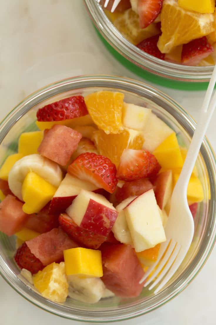 Packable Fresh Fruit Salad - The Harvest Kitchen