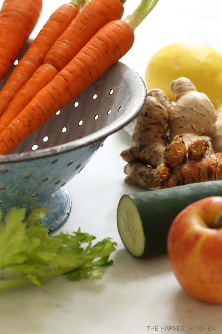 Immune Boosting Carrot Ginger Juice The Harvest Kitchen