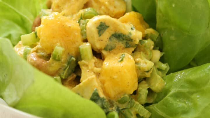 Cashew Curry Chicken Salad - My Sequined Life