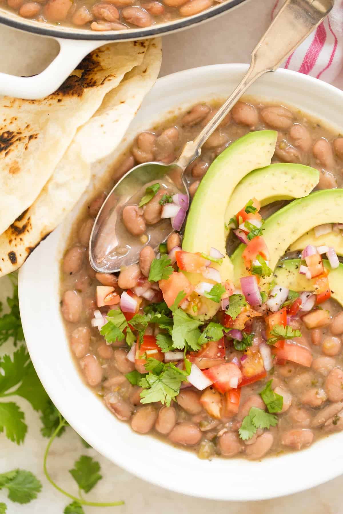 Mexican Pinto Beans From Scratch Recipe - The Harvest Kitchen