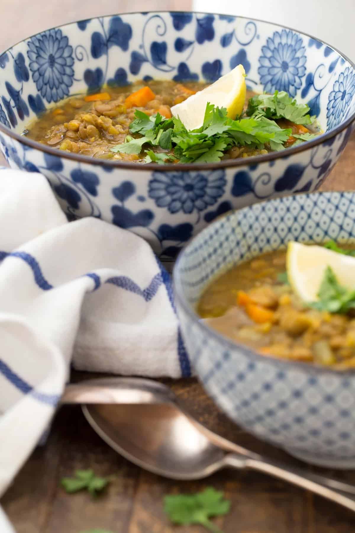 Vegan Lentil Soup - The Harvest Kitchen