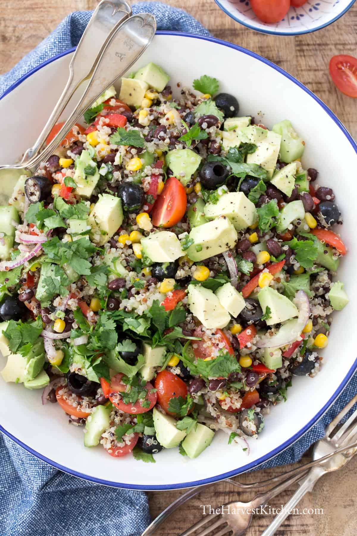 Quinoa Black Bean Salad - The Harvest Kitchen
