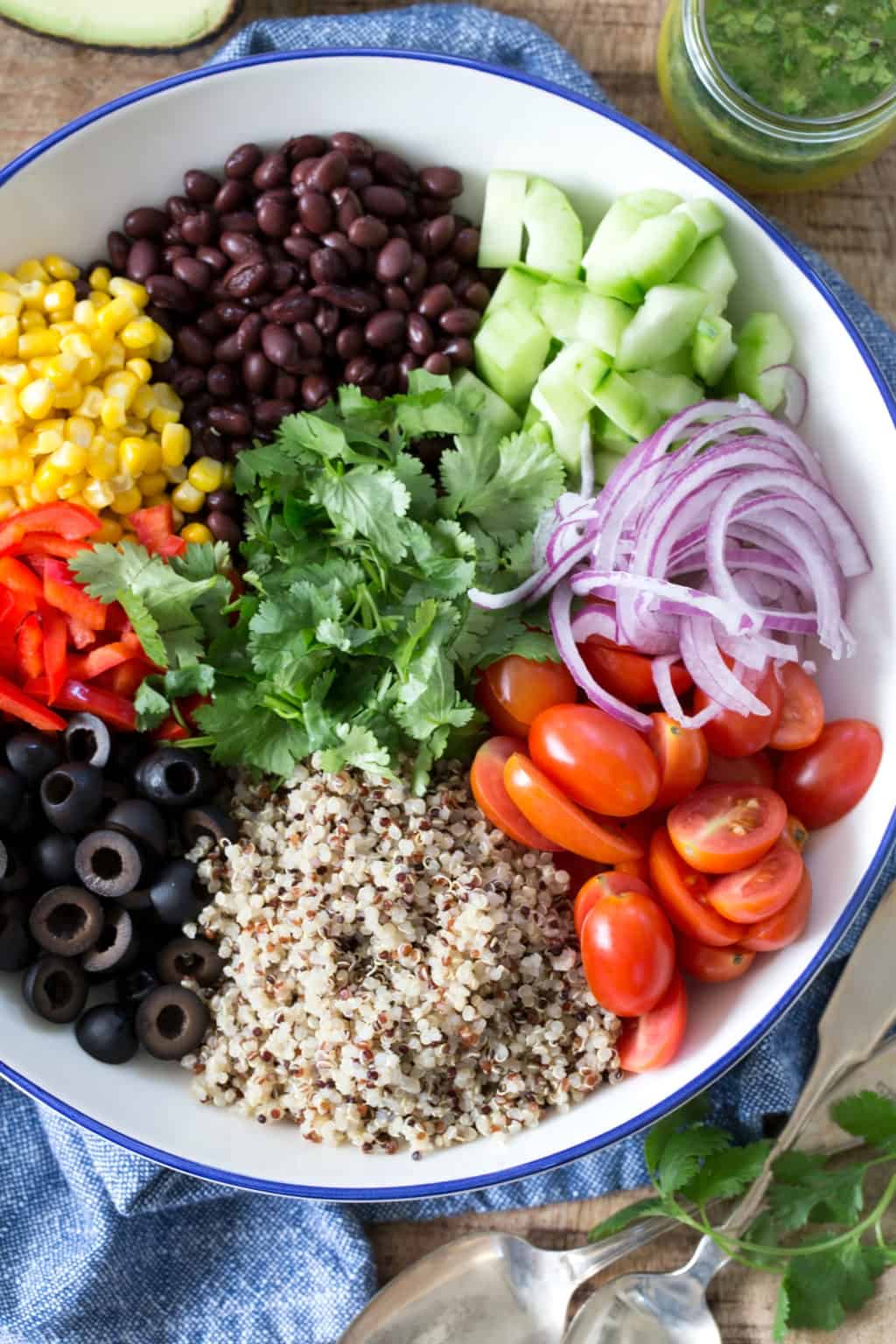 Quinoa Black Bean Salad - The Harvest Kitchen