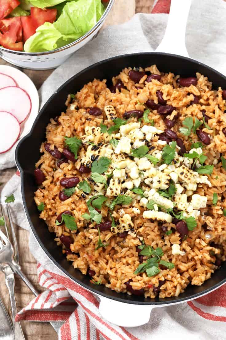 Spanish Rice and Beans - The Harvest Kitchen