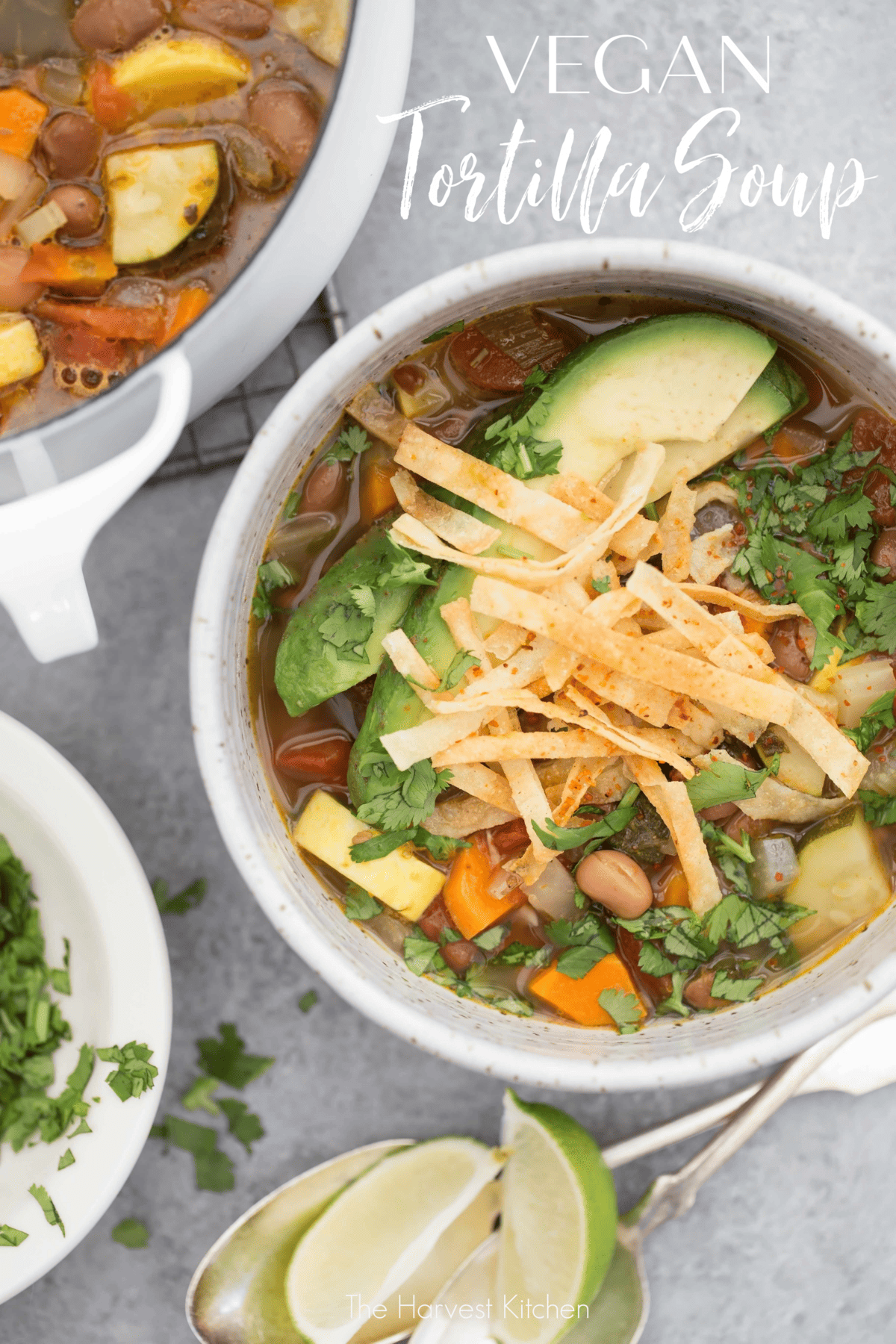 Vegan Tortilla Soup - The Harvest Kitchen