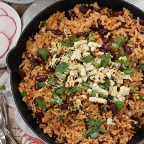 Spanish Rice and Beans - The Harvest Kitchen