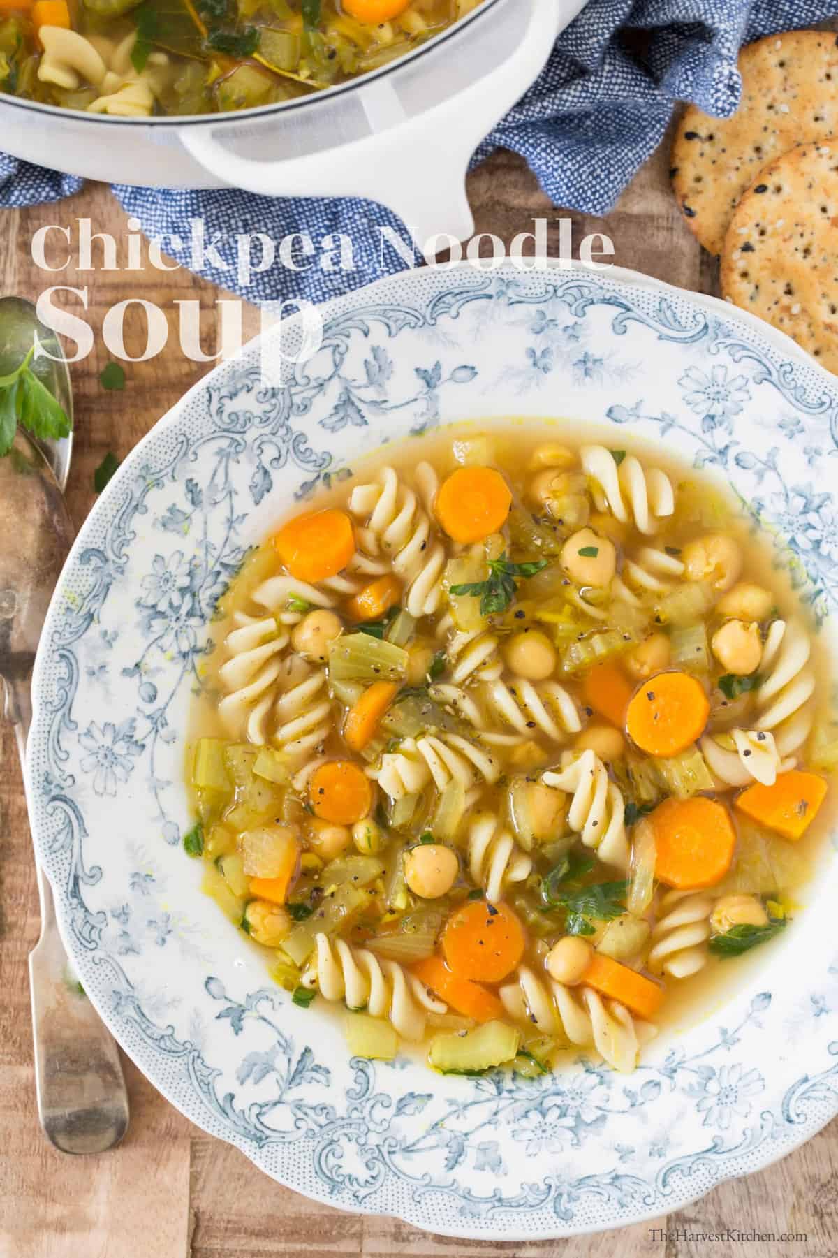 Fresh Herb Chicken Noodle Soup - Wandering Chickpea