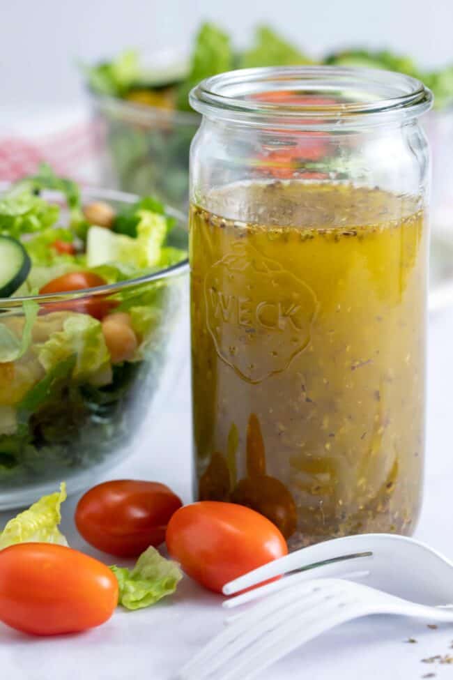 Italian Salad Dressing - The Harvest Kitchen