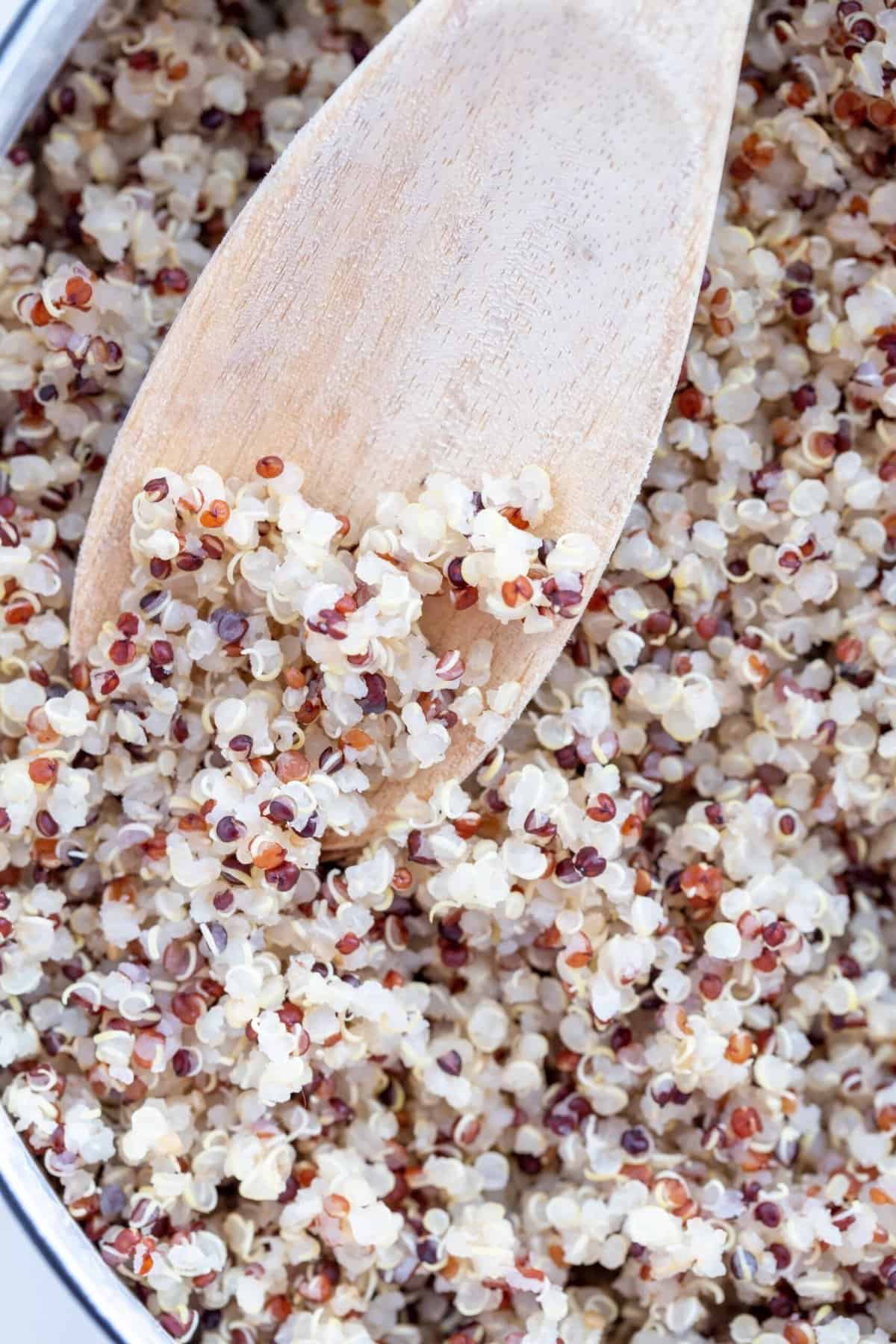 How to Cook Tri Color Quinoa - Mexican Quinoa Recipe
