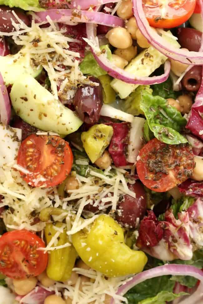 Italian Chopped Salad - The Harvest Kitchen
