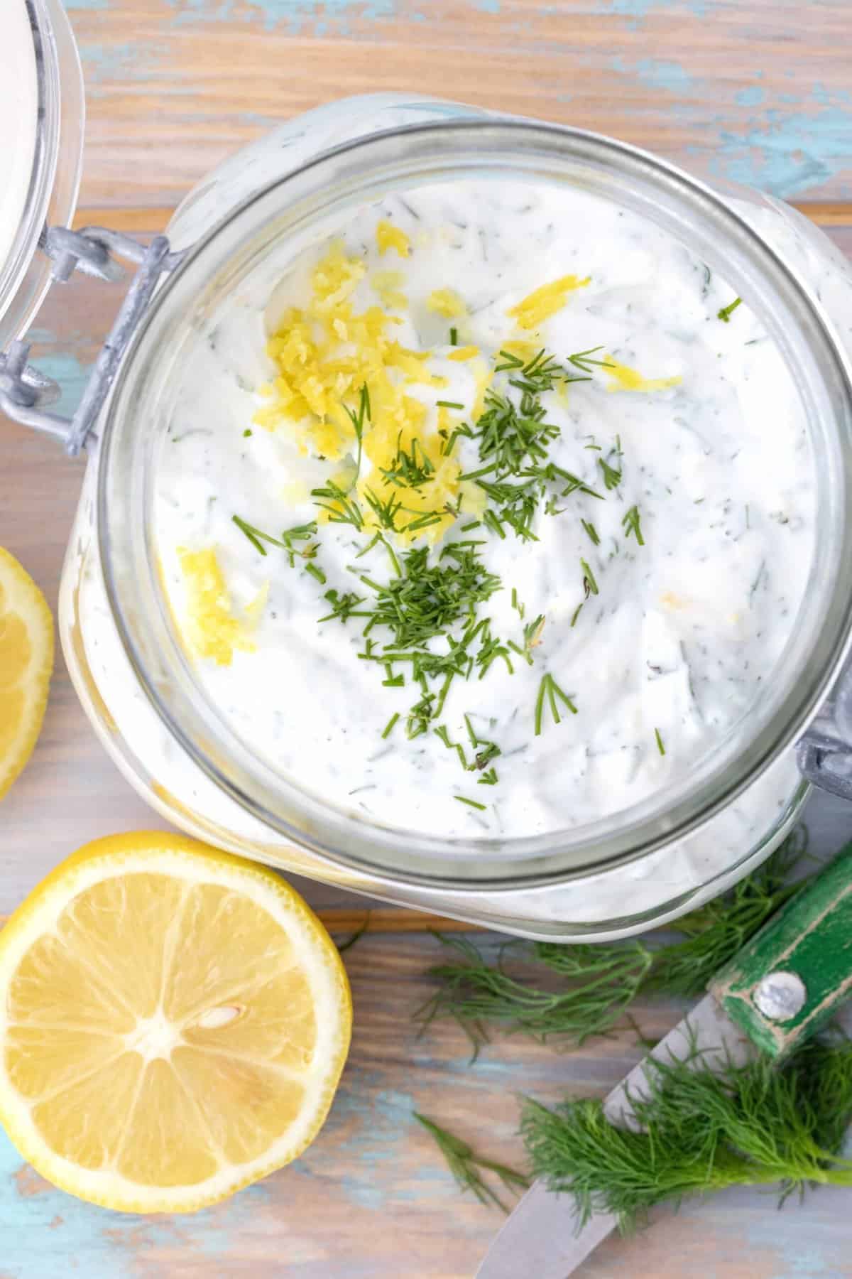 Lemon Dill Sauce - The Harvest Kitchen