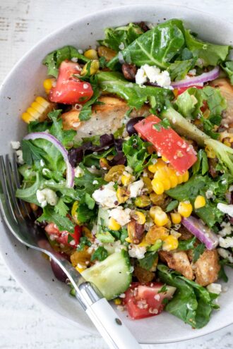 Grilled Chicken Salad - The Harvest Kitchen