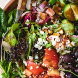 Everyday Mediterranean Salad - The Harvest Kitchen