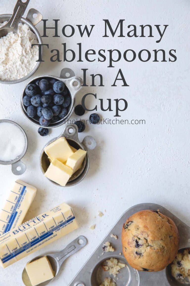 How Many Tablespoons in a Cup The Harvest Kitchen