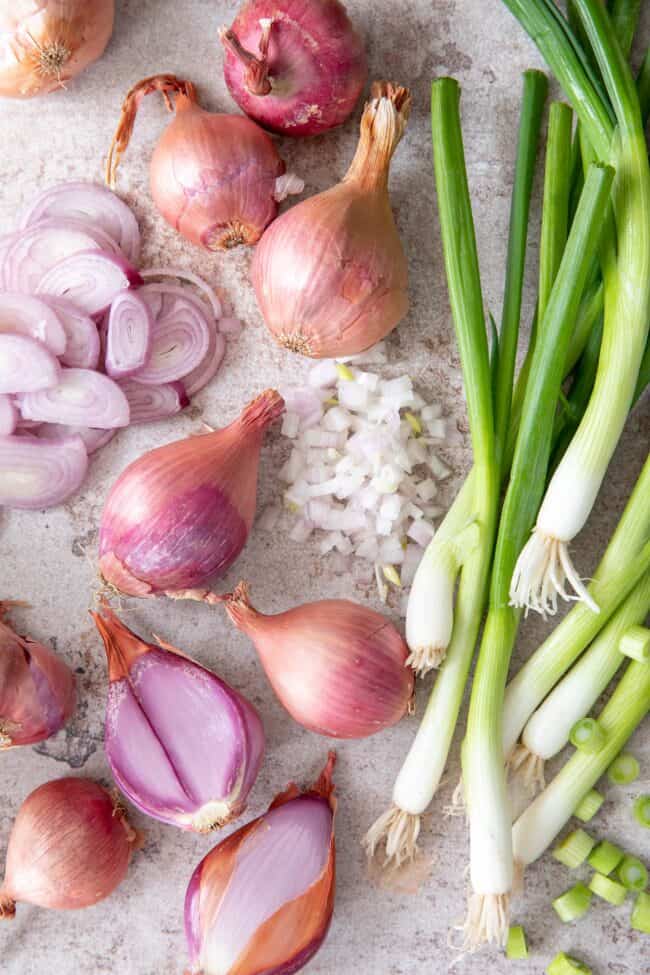 How to Cut Shallots