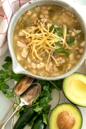 White Bean Chicken Chili - The Harvest Kitchen