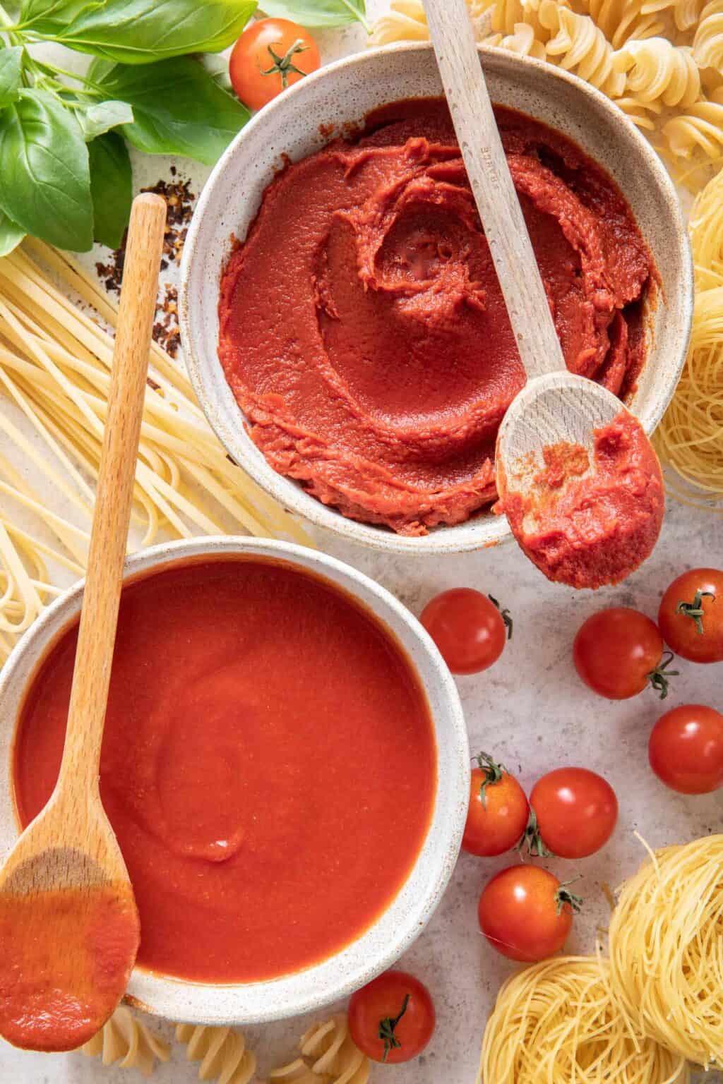 Tomato Sauce vs Paste The Harvest Kitchen