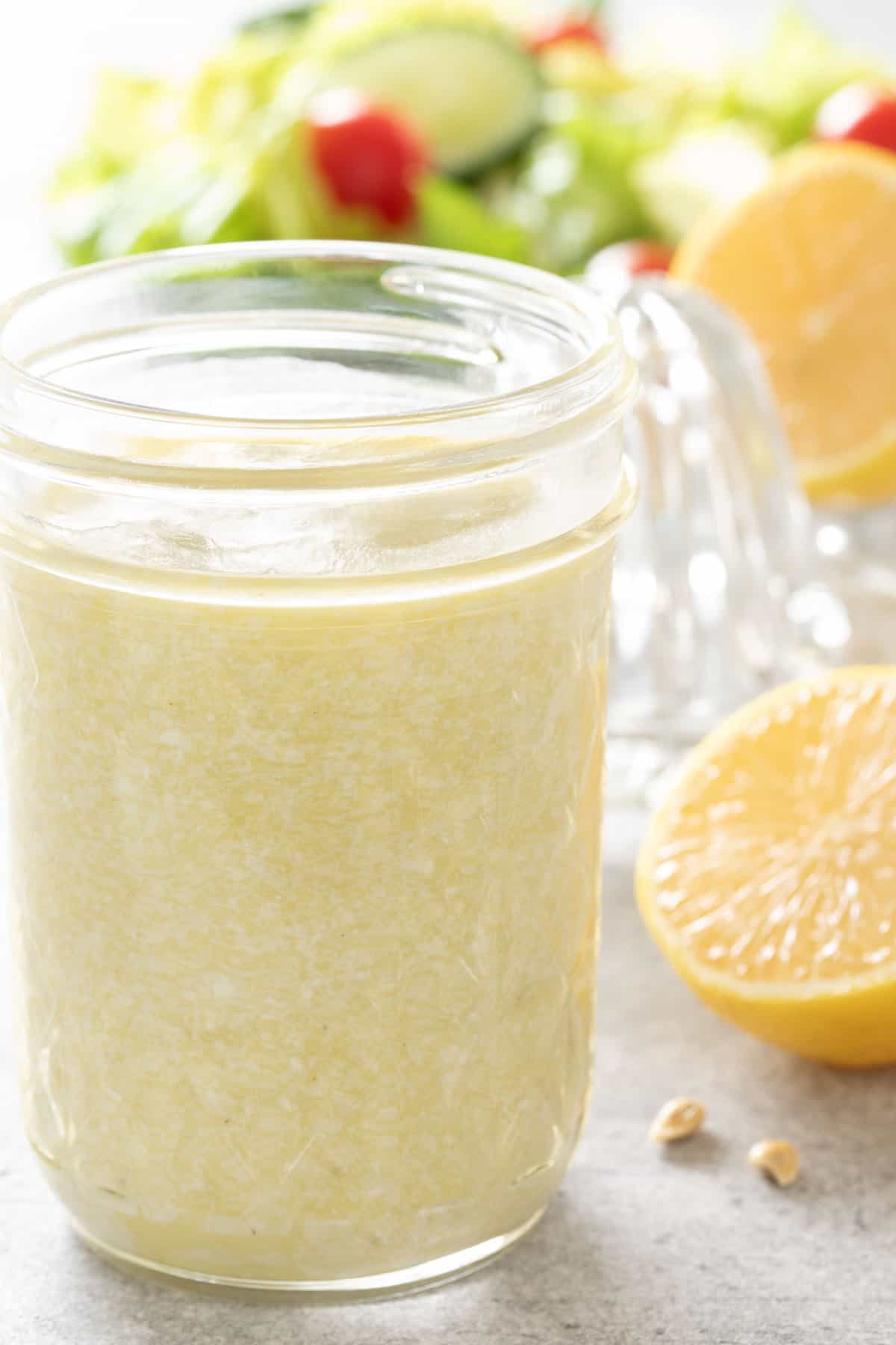 Lemon Salad Dressing - Up and Alive