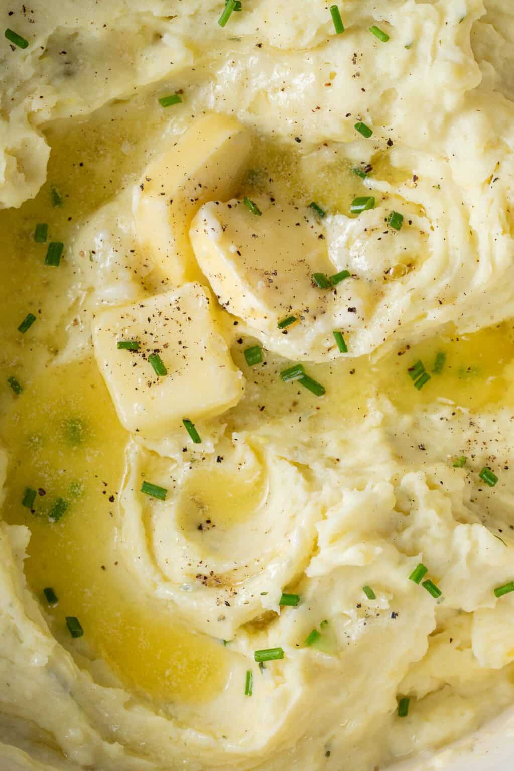 Boursin Mashed Potatoes - The Harvest Kitchen