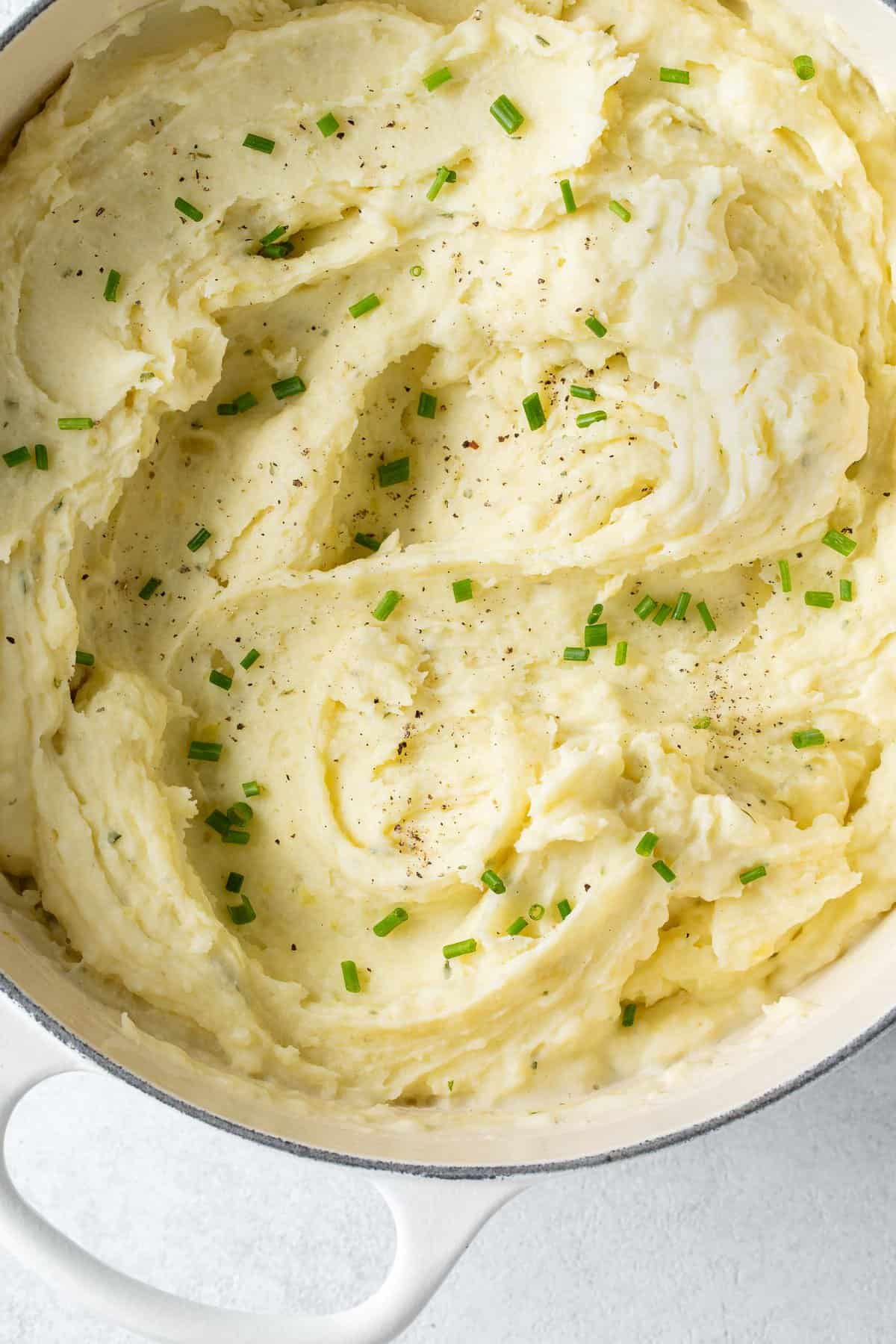 Boursin Mashed Potatoes - The Harvest Kitchen