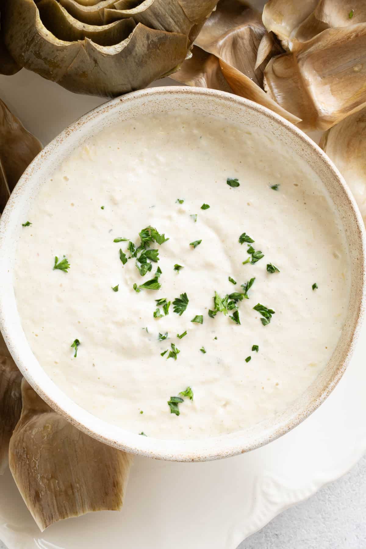 Artichoke Dipping Sauce The Harvest Kitchen