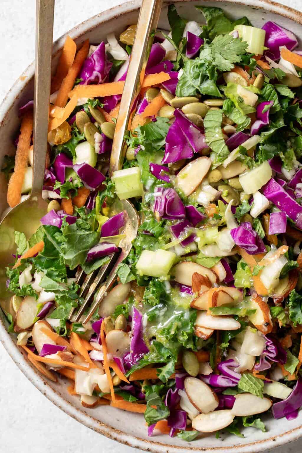 Chopped Kale Salad The Harvest Kitchen