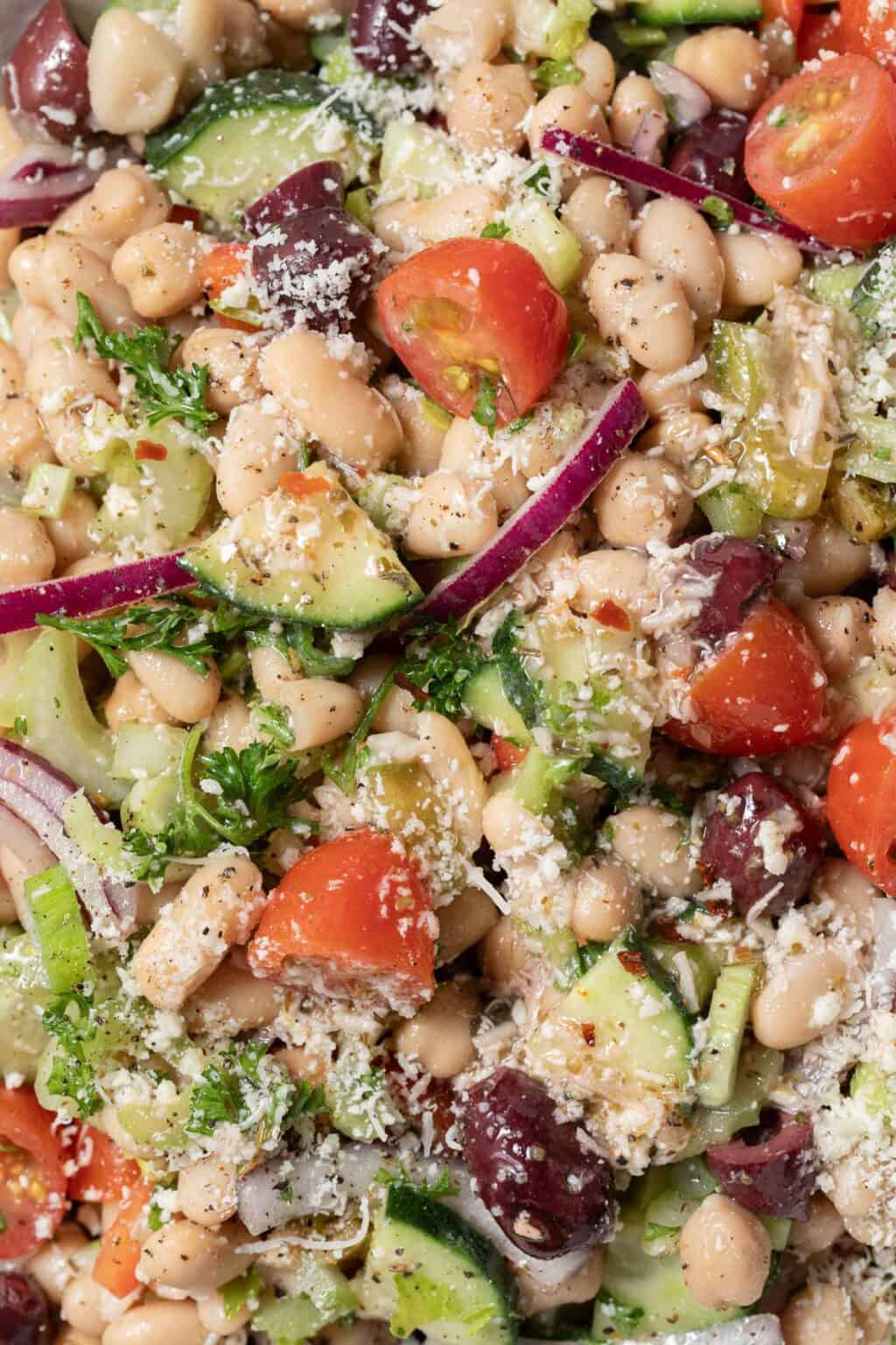 Italian White Bean Salad - The Harvest Kitchen