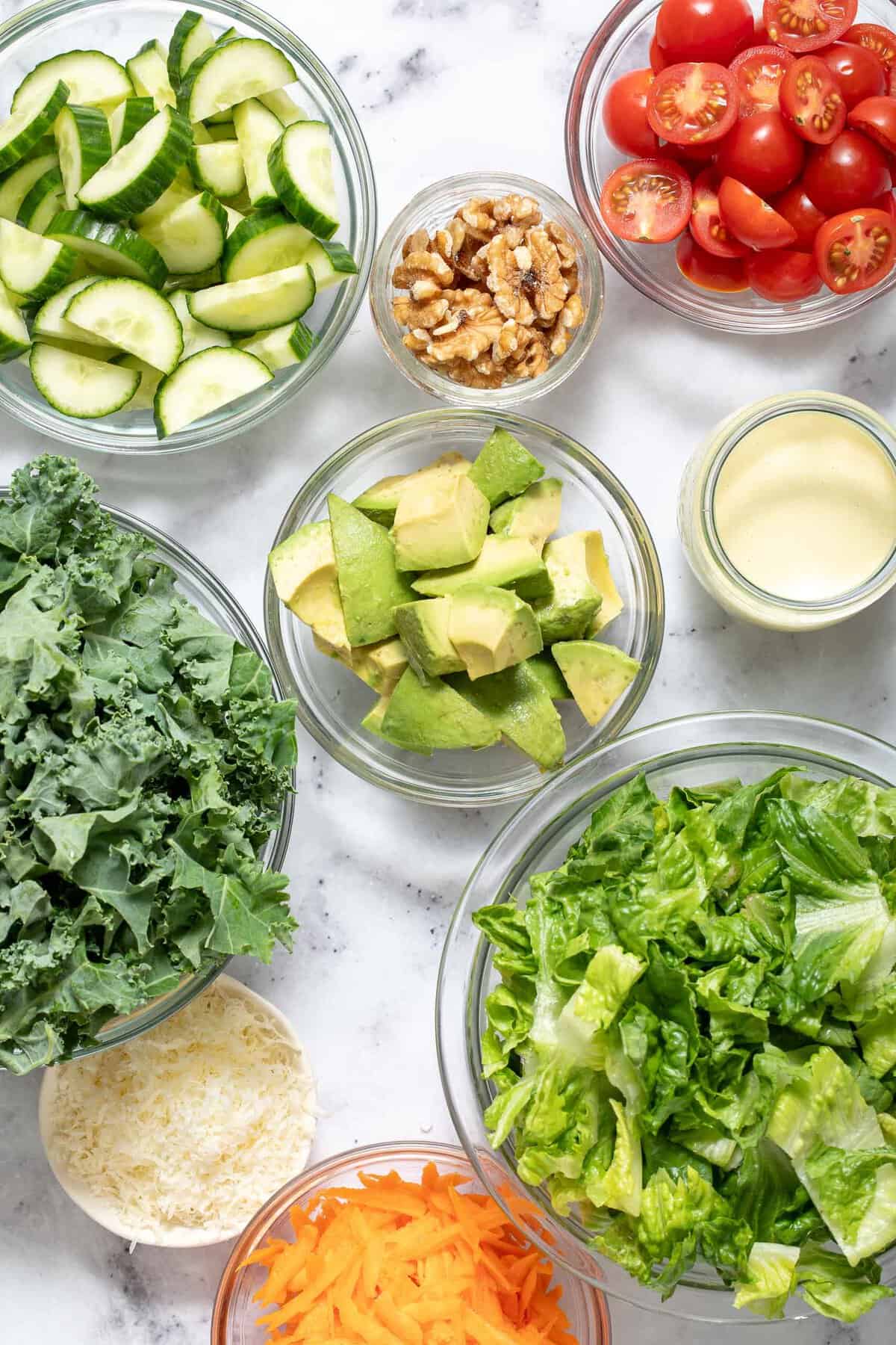 Lemon Kale Salad - The Harvest Kitchen