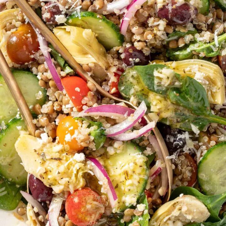 Lentil Quinoa Salad