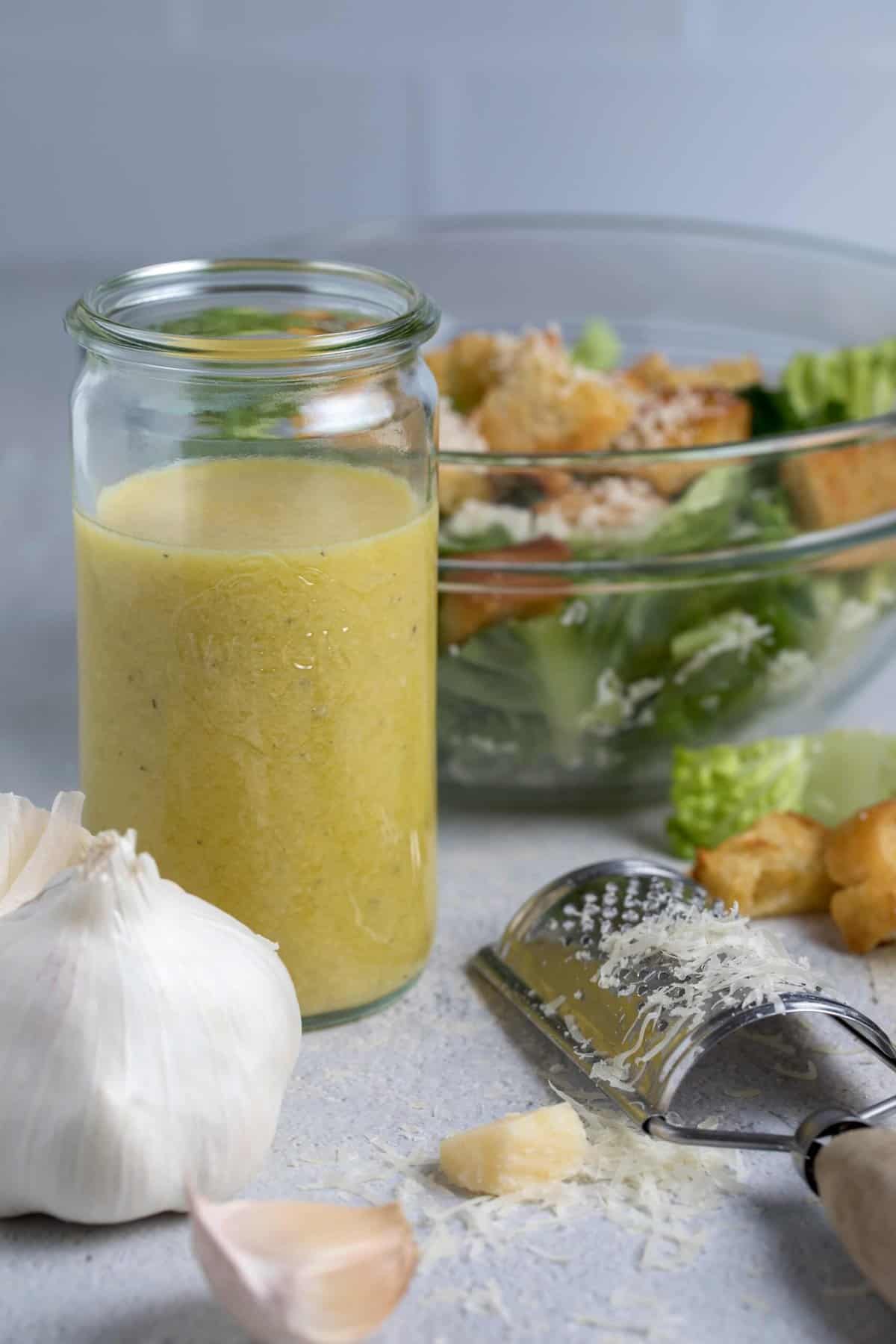 Caesar Salad Dressing The Harvest Kitchen